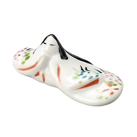 Yamashita Crafts 99294 Mino Ware Princess Chopsticks Rest, White, 2.4 inches (6.2 cm)