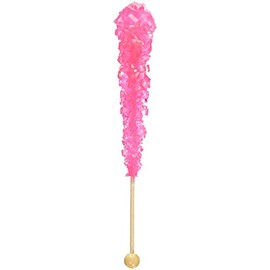 Rock Candy Crystal Sticks Pink Cherry 12 ct.