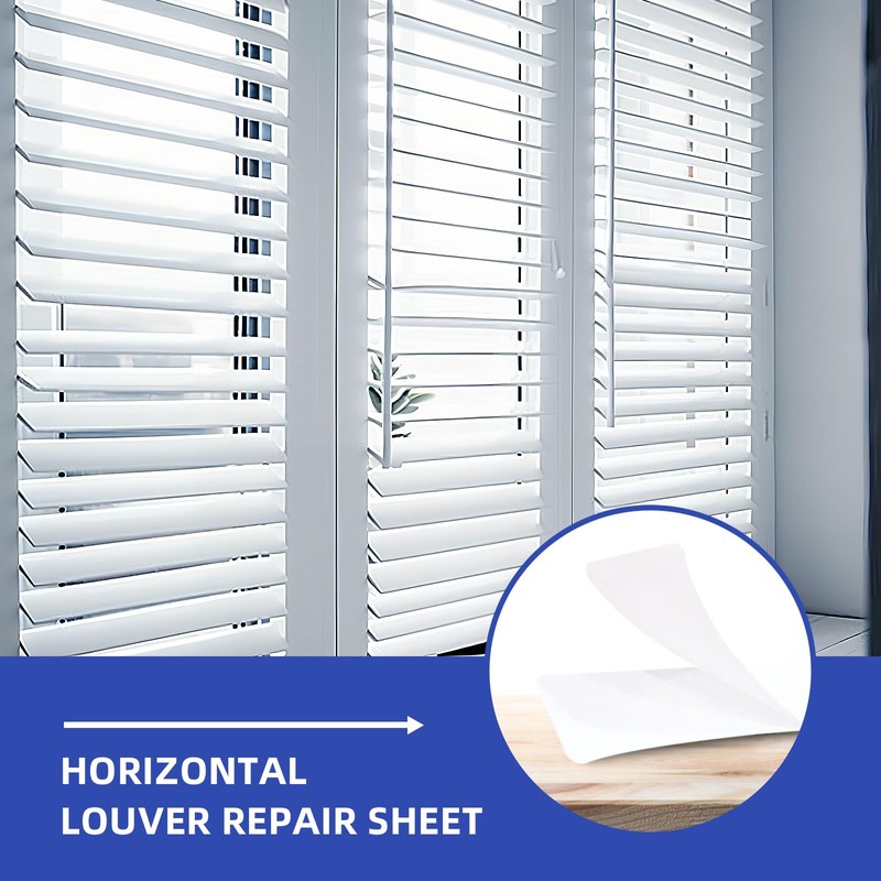 20 Pcs Blind Repair Tabs, Horizontal Blinds Replacement Slats, Mini