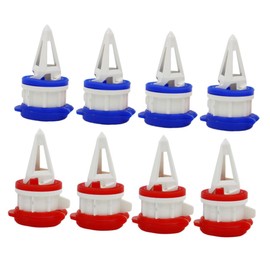 BESPORTBLE 8pcs Box Drinks Diverter with Lid Milk Beverage Extension Mouth Easy Pour Spout for Boxed Drinks for Milk and Juice Dispenser