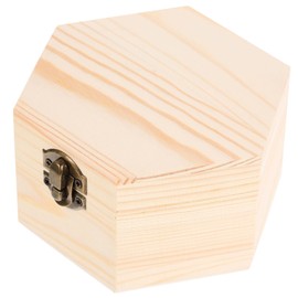 VICASKY Wooden Keepsake Box Vintage Jewelry Storage Case for Rings Bracelets Rustic Design Compact Wood Storage Box for Crafts Delicate Keepsakes for Birthdays Anniversaries