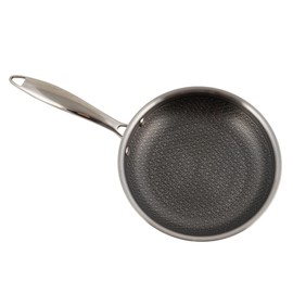 STP GOODS Stainless Steel Frying Pan with Non-Stick Coating, Non Stick Frying Pan, Heavy-Gauge Aluminum Skillet with Reinforced Nonstick Coating, Dishwasher safe (26cm)