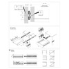 Hafele Stainless Steel Side Mount Drawer Runners, 35kg Load Capacity,