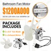 S1200A000 Quiet Bathroom Vent Fan Motor Replacement Compatible with Br-oan