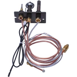 10002264 10002265 Propane Natural Gas (NG) SIT Pilot Assembly 3 Way Compatible with HHT, Majestic, Monessen, Temco, Vermont Castings Dutchwest, Gas Stoves & Fireplaces