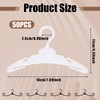 Soulchen 50 Pcs Doll Clothes Hangers for 18 Inch Dolls,