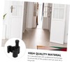 TEHAUX 1Pc Sliding Barn Door Stopper Durable Black Door Stoppers