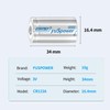 Fuspower CR123A Batteries CR17345 3V 1500mAh Lithium Battery CR17335 DL123A