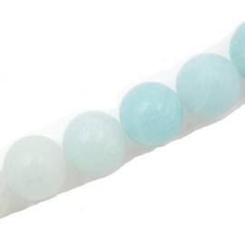 abalorio de piedras preciosas para hacer joyas, se venden por bolsa, 5 hebras en el interior, Multi-color Amazonite, 6 mm, 1