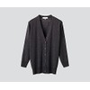 D-1002 Anti-Pill Long Sleeve Cardigan Gray L