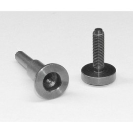 Wheel Adapter 1/4” Shank Screw Lock Bell Head Mandrel 3/8"-1/2" Wheel Capacity