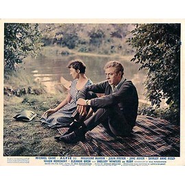 Alfie Original British Lobby Card Michael Caine Vivien Merchant 1966