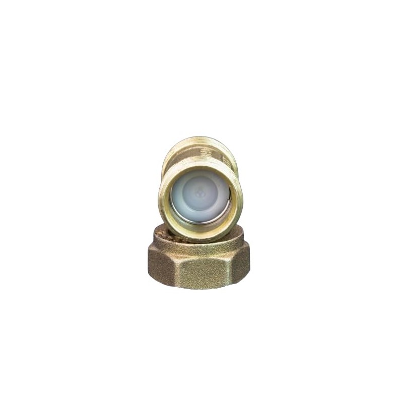 15mm Brass Single Check Valve WRAS Approved Compression Fitting Non