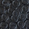 PONATIA Black Wax Seal Stickers - Wedding Invitation Seal Stickers,
