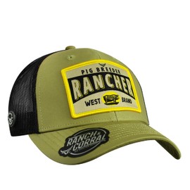 RANCH & CORRAL Gorra Adulto Broche Ajustable Porcino
