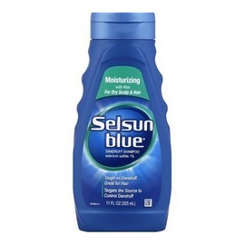 Selsun Blue Moisturizing Dandruff Shampoo Dry Scalp & Hair Aloe Enriched 11oz