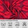 QCYFJZFU Soft Poppy Scarf Cashmere Blend, Warm Cosy Womens Shawls