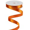 MEEDEE Orange Velvet Ribbon 1 Inch Velvet Wired Ribbon 25