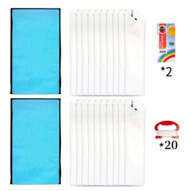 Mint's Colorful Life DIY Kites for Kids Kite Making Kit Bulk, Decorating Coloring Kite Party Pack,White Diamond Kite Kits (20 Pack)