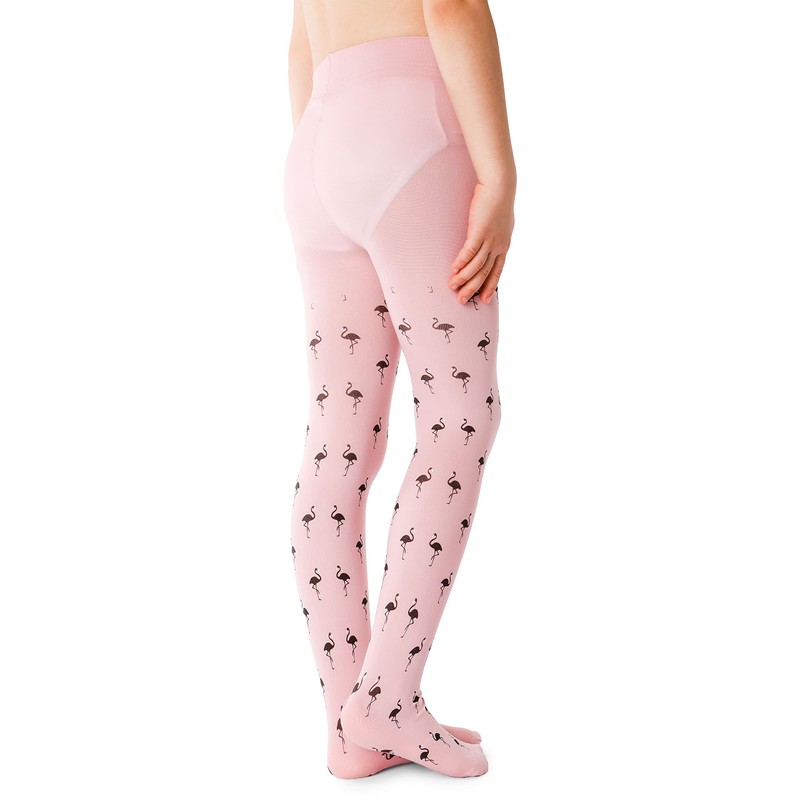 NOQ Children's Thin Tights with Beautiful Print Girls Patterned 40