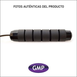 Cuerda Para Saltar Con Baleros Mangos De Goma GmpCuerda para Saltar, Fácilmente Ajustable Manijas Cómodas, y Mango Antideslizante, Cuerda Ligera, 300 CM de largo, Rodamiento alta calidad