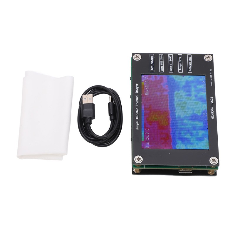 Thermal Imager Infrared Camera Digital Handheld Portable Multifunctional 2.8in LCD