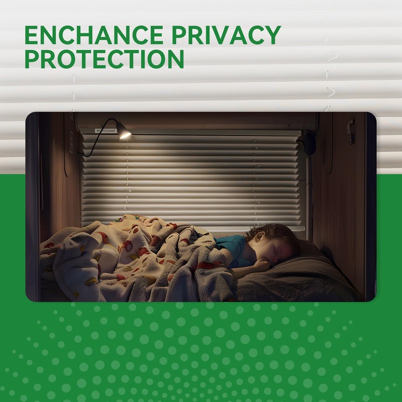 RVINGPRO RV Blinds for Camper Windows, Camper Replacement Blinds, Privacy