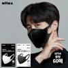 Mima *KF94/중형_길이조절 가능한 미마 보건용 마스크 60매 KF94/Medium Adjustable Length