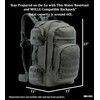XMILPAX Large Tactical Backpack Bag with Stowable Shoulder Straps for