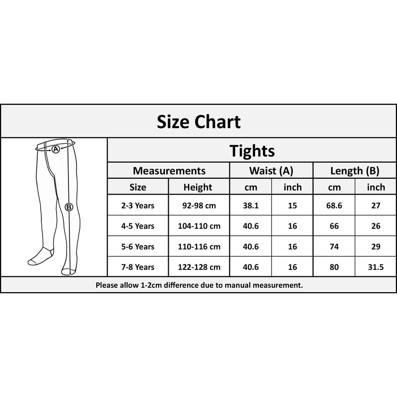 A2Z 4 Kids Girls Cotton Rich Tights Striped Comfortable Stretchy
