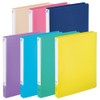Lihit Lab F7032-8 Binder, Punchless File, One-Touch Open/Close, A4, S