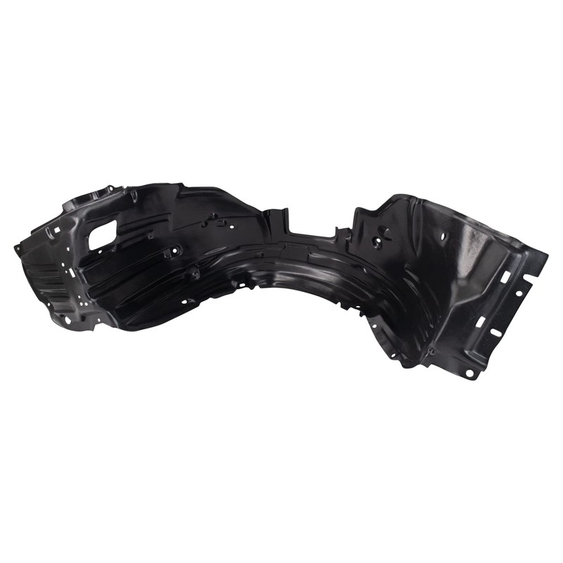 TRQ Front Right Inner Fender Liner Black Passenger Side Compatible