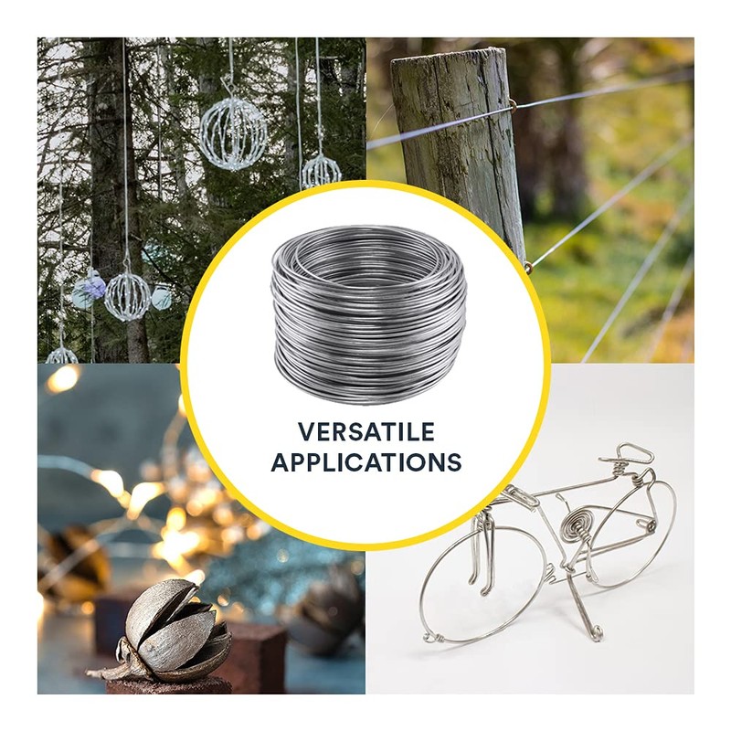 OOK Galvanized Steel Hobby Wire (#18) 110'