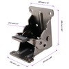 JOIKIT 4 PCS Folding Hinges, 90 Degree Self Locking Hinges,