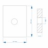 Slot Nut | Threaded Plate 20 x 14 x 6