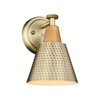 FEMILA 1-Light Vintage Wall Sconces, Antique Brass Industrial Sconces Wall