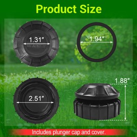 151933 Cap and Cover Assm Kit Replacement for Rainbird RPKASVF100 1" Valves