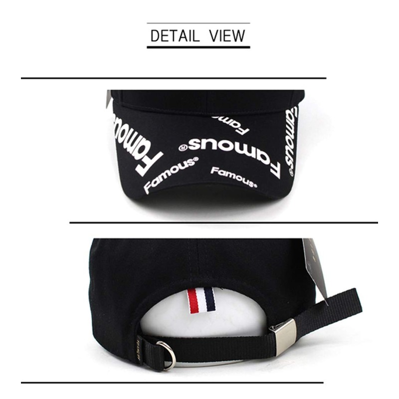 Team Life Famous, Printed Brim, Unmarked, Cap, Man's, Redis, Casual,