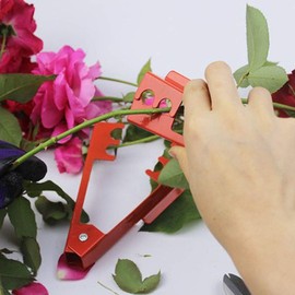 LuFOX 4PCS Rose Stripper Thorn Remover Tool Kit Thorn and Leaf Stripping Tool & Garden Glove