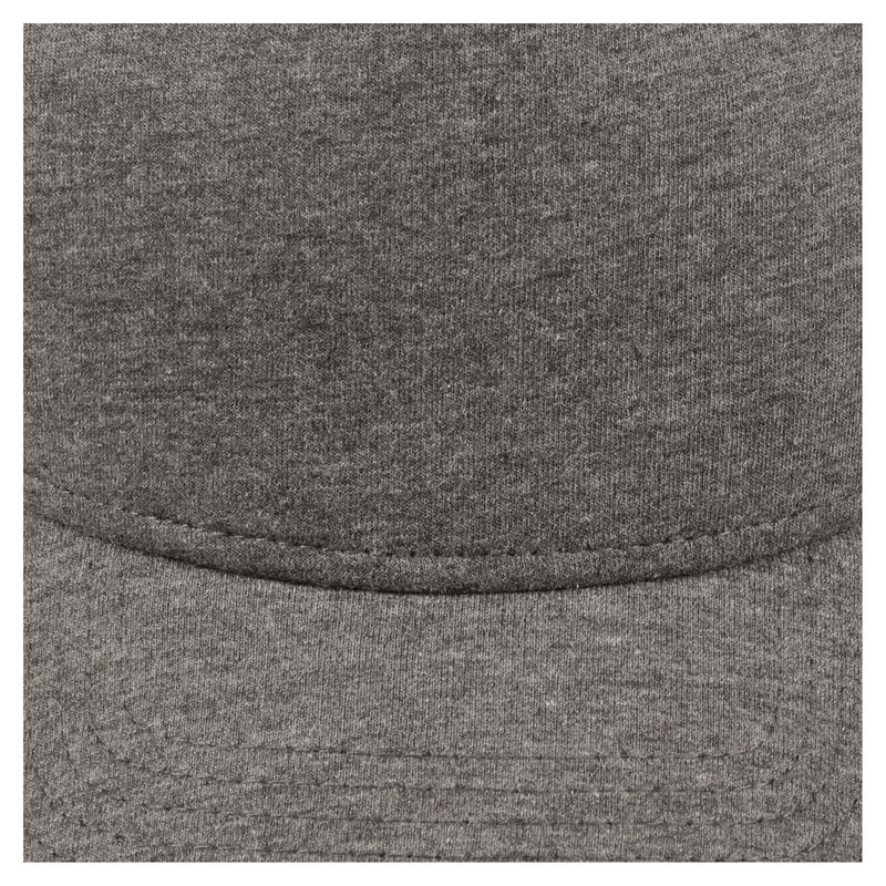 Atlantis Rapper Jersey Mid Visor Trucker Cap - Dark Grey