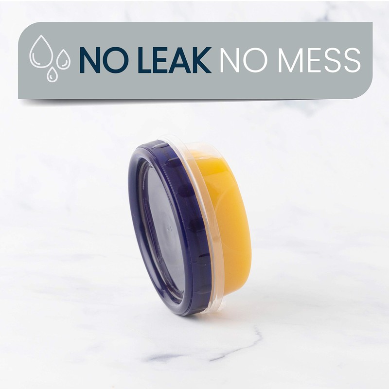 PLASTICPRO [8 onzas] Paquete de 8 recipientes de delicatessen con