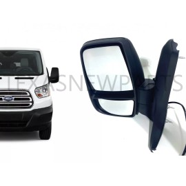 Texas-E-Parts Fits 2015-2024 Ford Transit Left Side View Mirror Power Driver Cargo Van 150 250