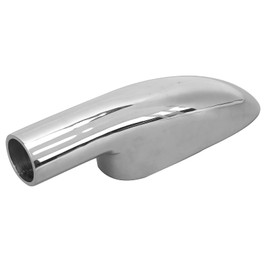 Marine Railing Base, 7/8in / 22mm 316 Stainless Steel Boat Hand Rail Base Handrail Fitting End Mount Hardware Tube Base for Yacht, Marine Boats, Vessels(7/8in/22mm)