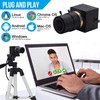 ALPCAM 8MP USB Camera, Manual Focus Webcam with 2.8-12mm Varifocal