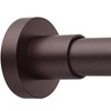 BRIOFOX Shower Curtain Rod Adjustable 18-78 Inch, Stainless Steel Spring