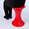Stool, Red Color, Polypropylene, Diameter (approx.): 12.0 inches (30.5 cm),