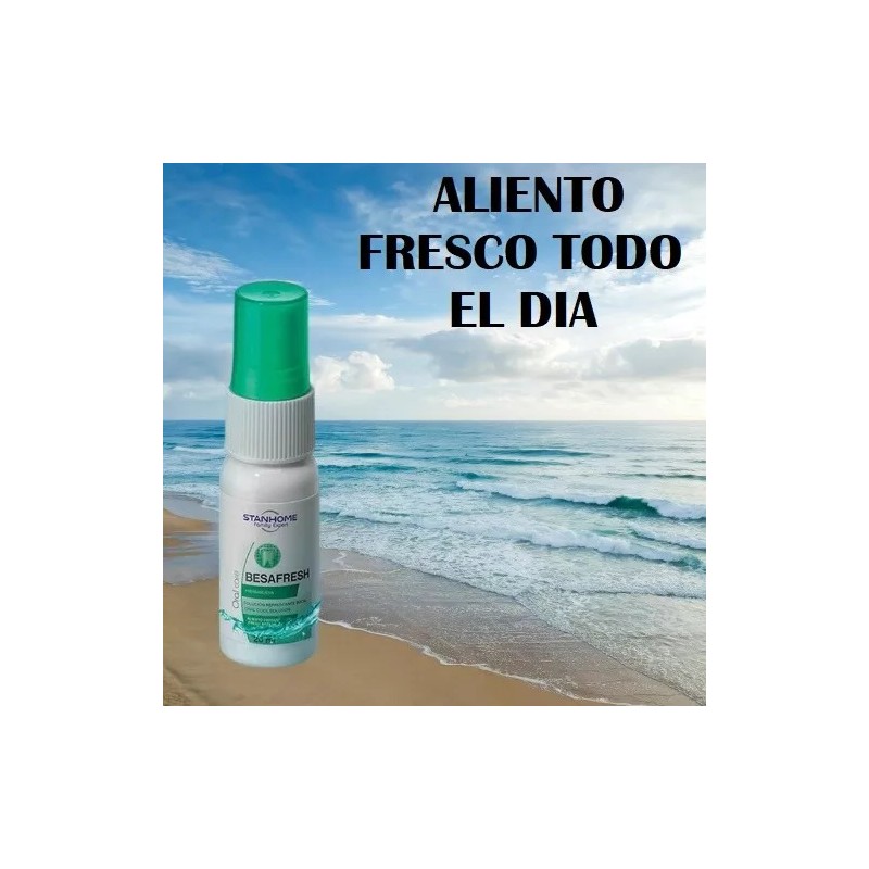 STANHOME Mal Aliento spray de HIERBABUENA - contra bacterias para