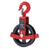 KATSU Tools Gin Wheel 125mm with Swivel Hook Scaffolding Pulley