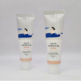 Round Lab Birch Moisture Tone-Up Sun Cream 50ml+50ml Double Plan 1+1 / 라운드랩 자작나무 수분 톤업 선크림 50ml+50ml 더블기획 1+1