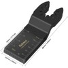 100Pcs Universal Oscillating Tool Oscillating Saw Blades,Oscillating Multitool Blades,Multi Tool
